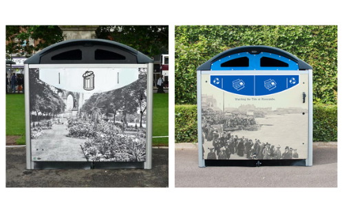 Modus Duo Recycling Bin - General Waste and Paper